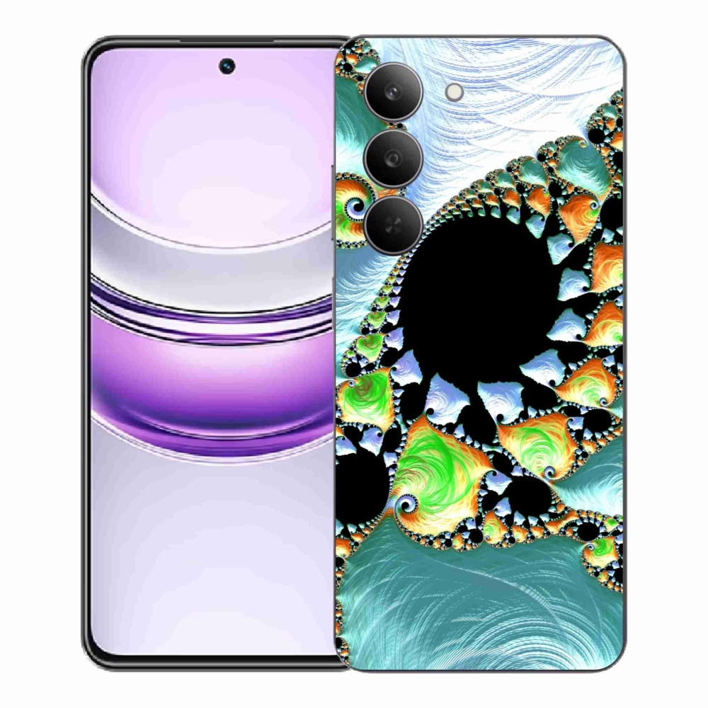 Gél borítás mmCase a Realme 14x 5G készülékhez - absztrakt motívum 21