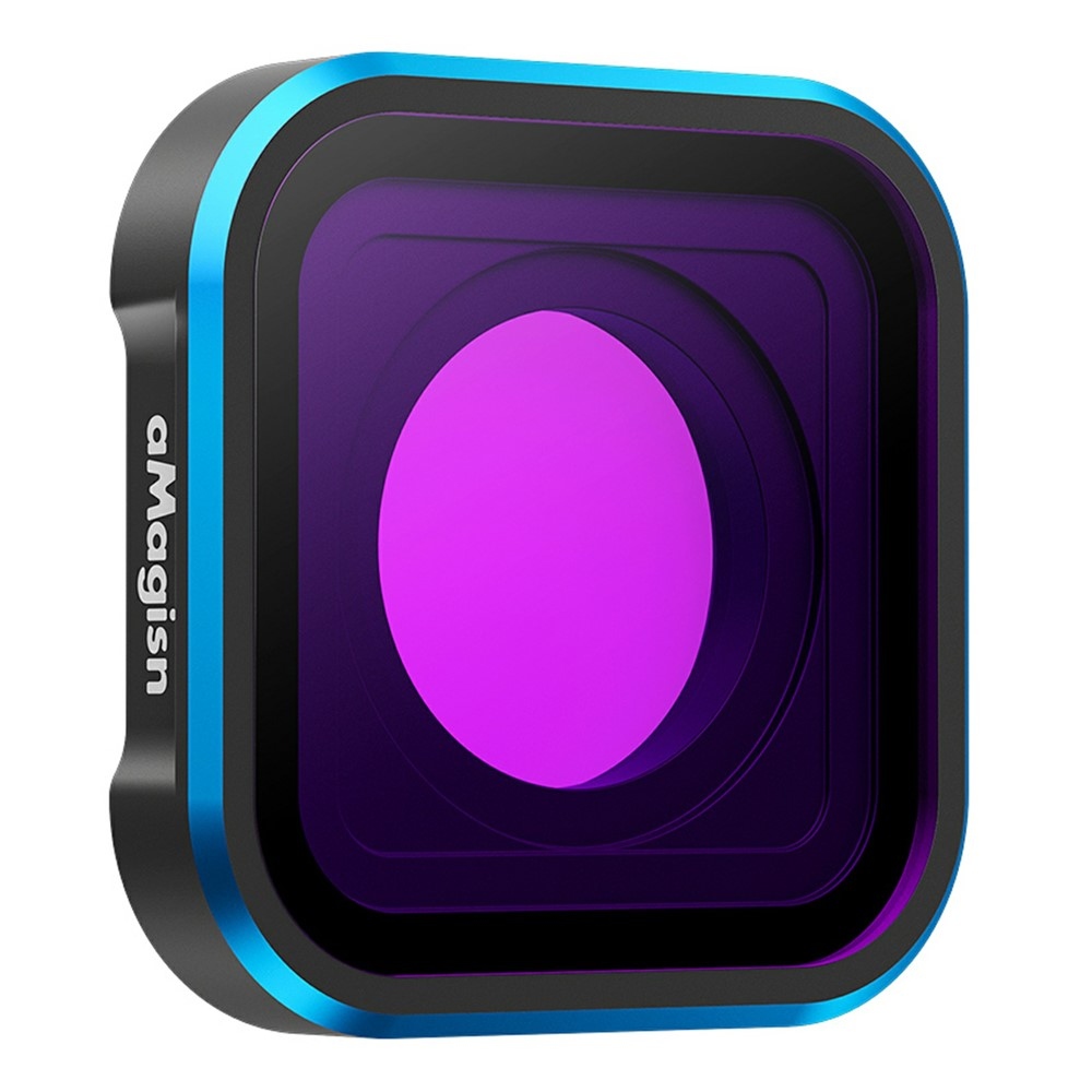 AMAGISN Búvárszűrő GoPro Hero 13/12/11/11 Mini/10/9 kamerákhoz - Lila
