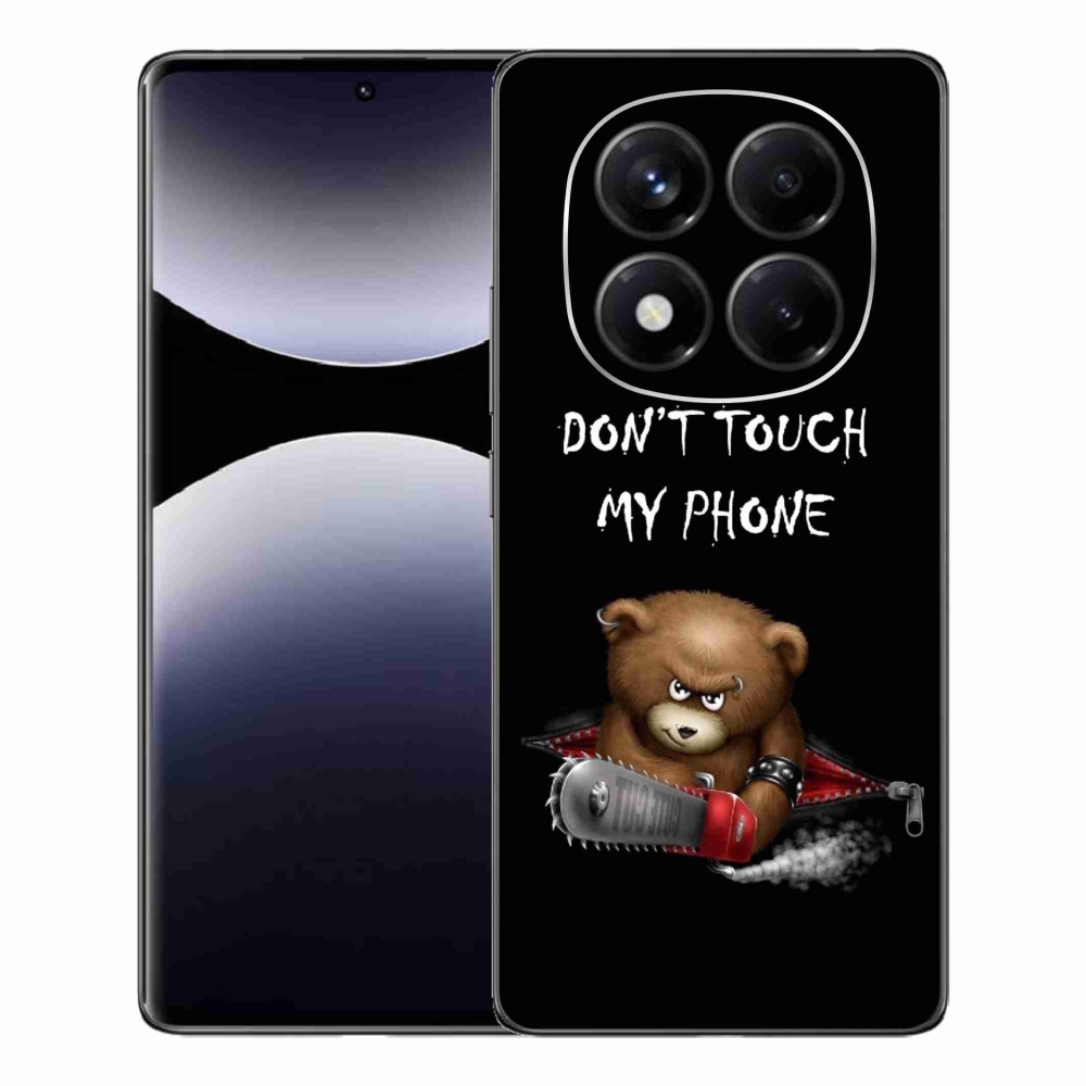 Zselés borítás mmCase a Xiaomi Redmi Note 14 Pro készülékhez - ne érintse meg a telefont