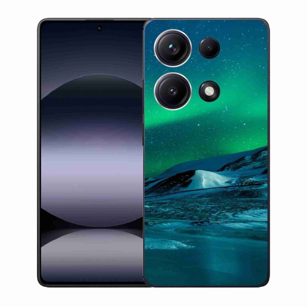 Gél borító mmCase a Xiaomi Redmi Note 14S-hez - sarki fény