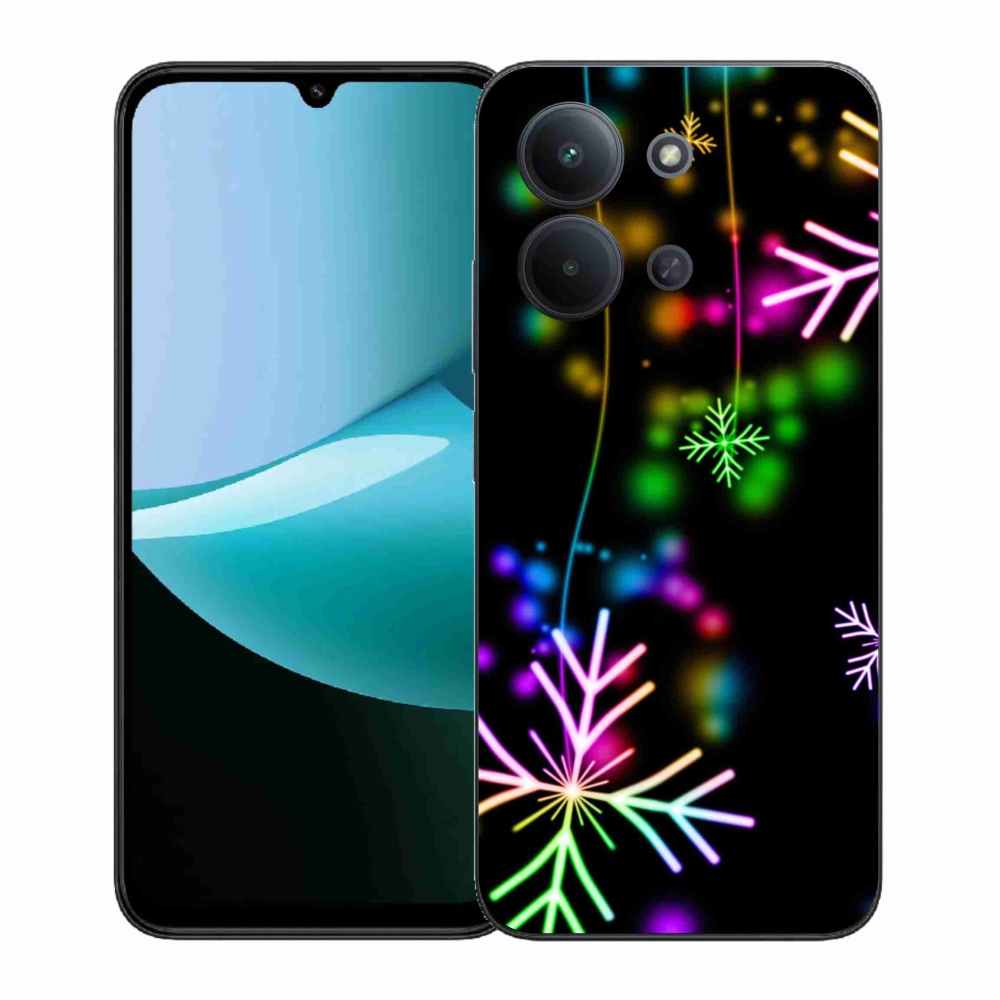 Gél borítás mmCase a Xiaomi Redmi 15C 4G (171mm)/Poco C85 4G (171mm) - színes pelyhekhez