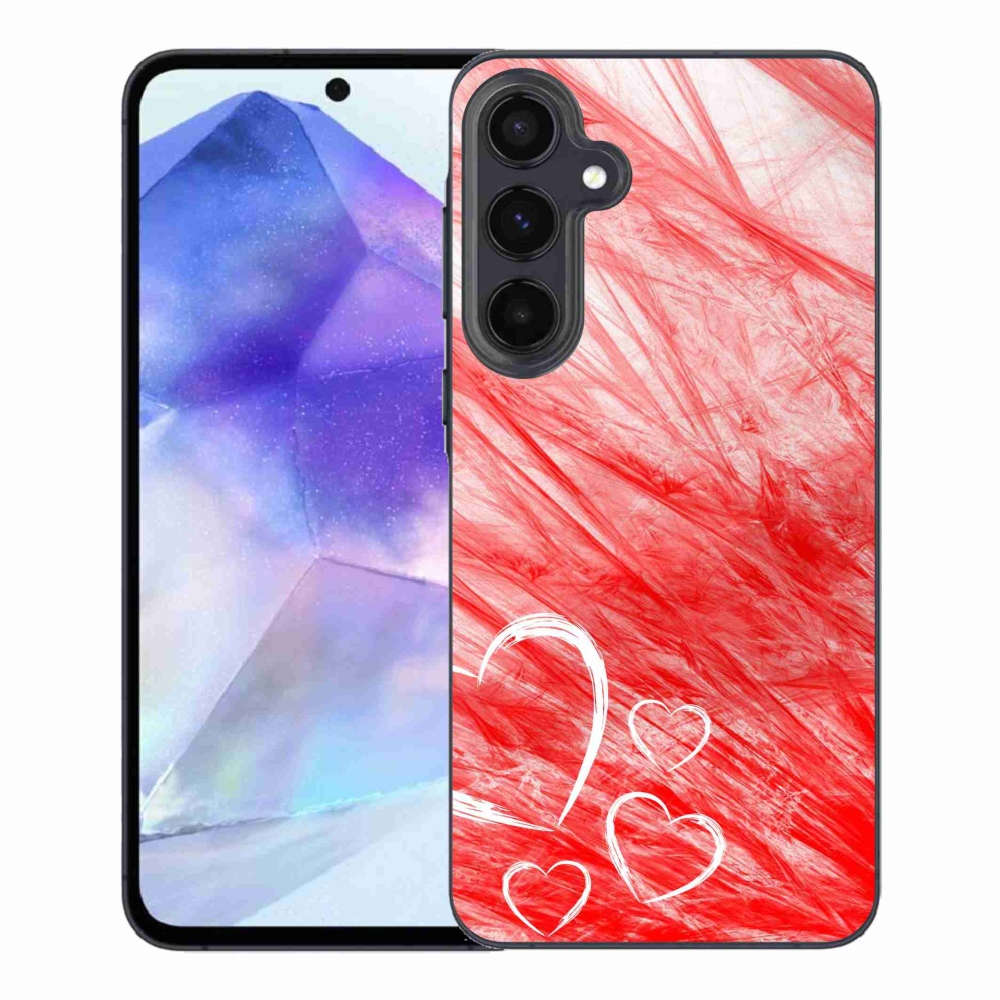 Gél védőhuzat mmCase Samsung Galaxy A55 5G - szív