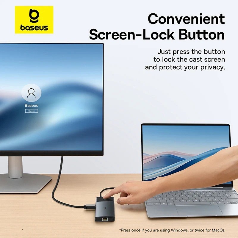 Baseus Metal Gleam II sorozat 10v1 USB-C HUB dokkolóállomás Cosmic Black