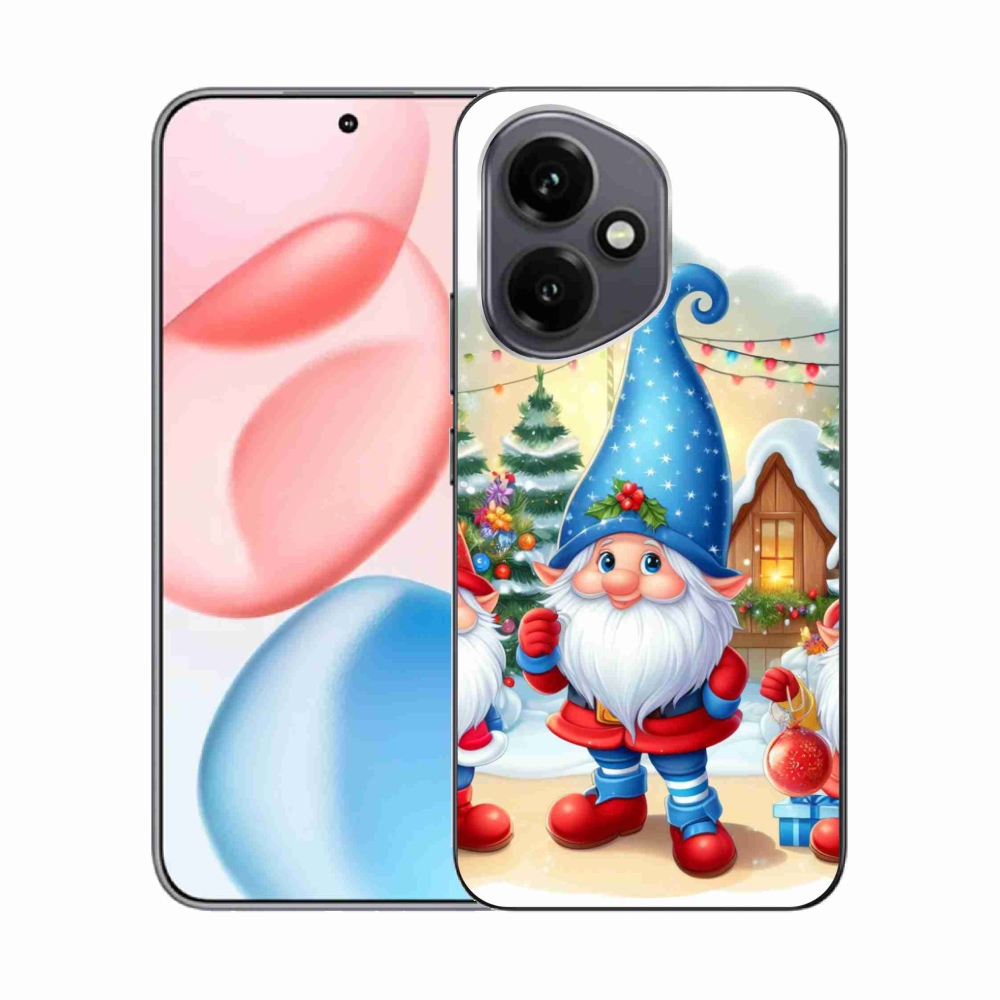 Zselés borító mmCase a Honor 400-hoz - Karácsonyi manók