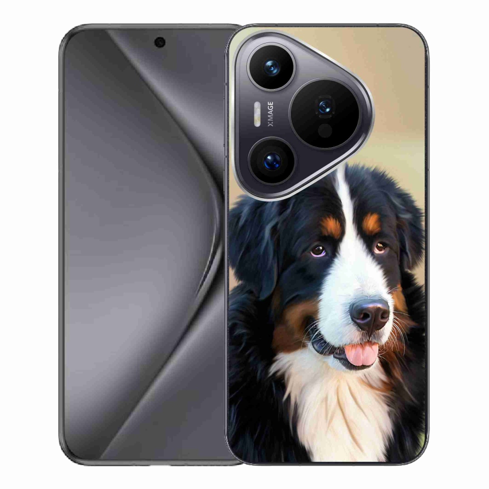 Gél tok mmCase a Huawei Pura 70 Pro készülékhez - Berni hegyi kutya
