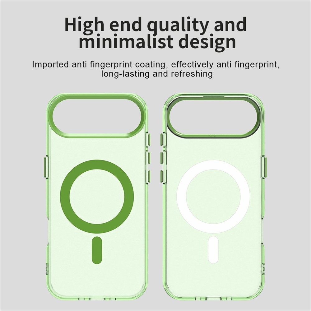 Candy MagSafe zselés tok iPhone 17 Air készülékhez - zöld