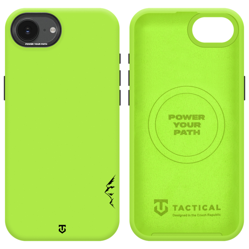 Tactical MagForce Velvet Smoothie 2.0 tok az Apple iPhone 16e/17e-hez, avokádó színben