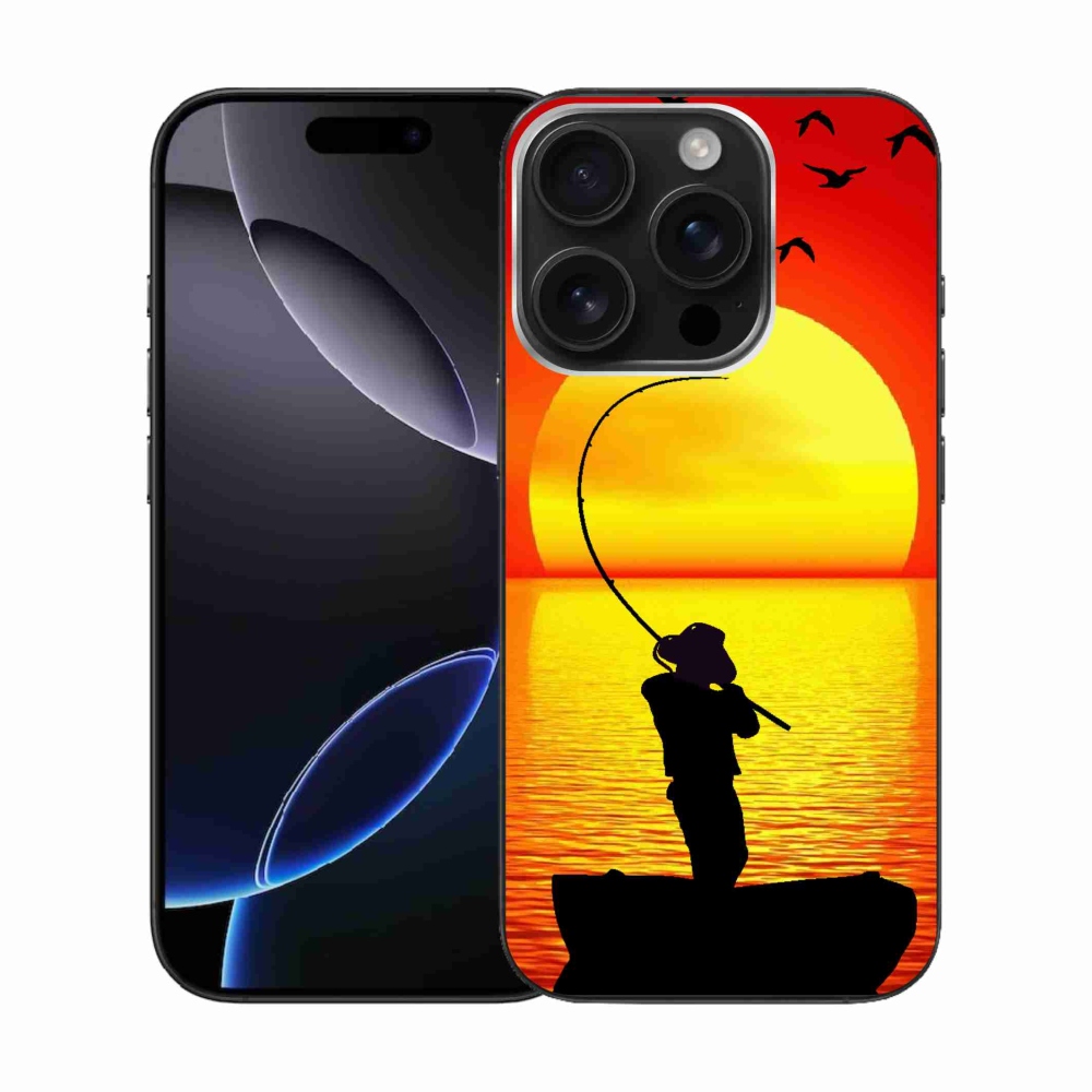 Zselés borítás mmCase iPhone 16 Pro készülékhez - Horgászat