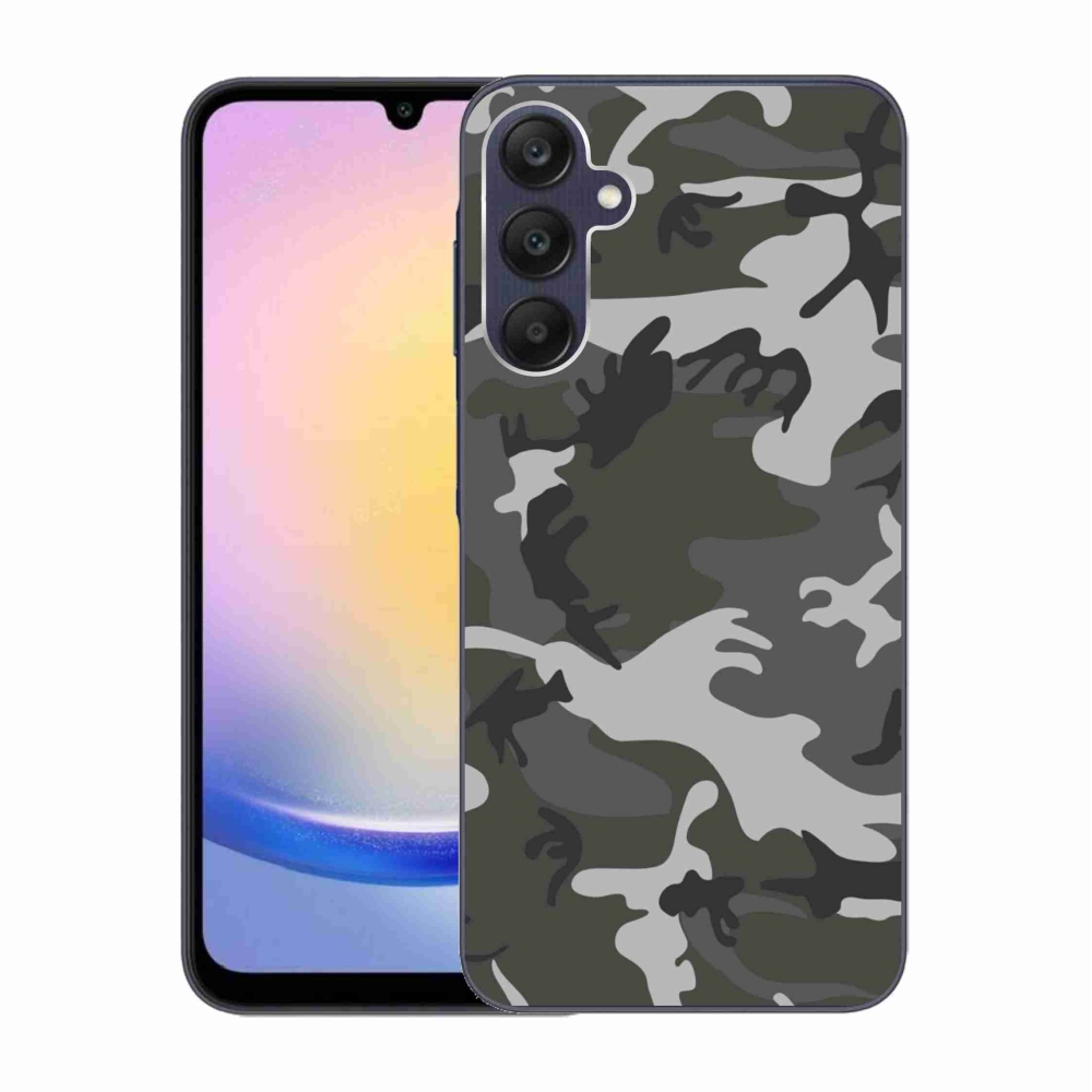 Gél védőhuzat mmCase Samsung Galaxy A25 5G - terepszínű mintázatú tokhoz