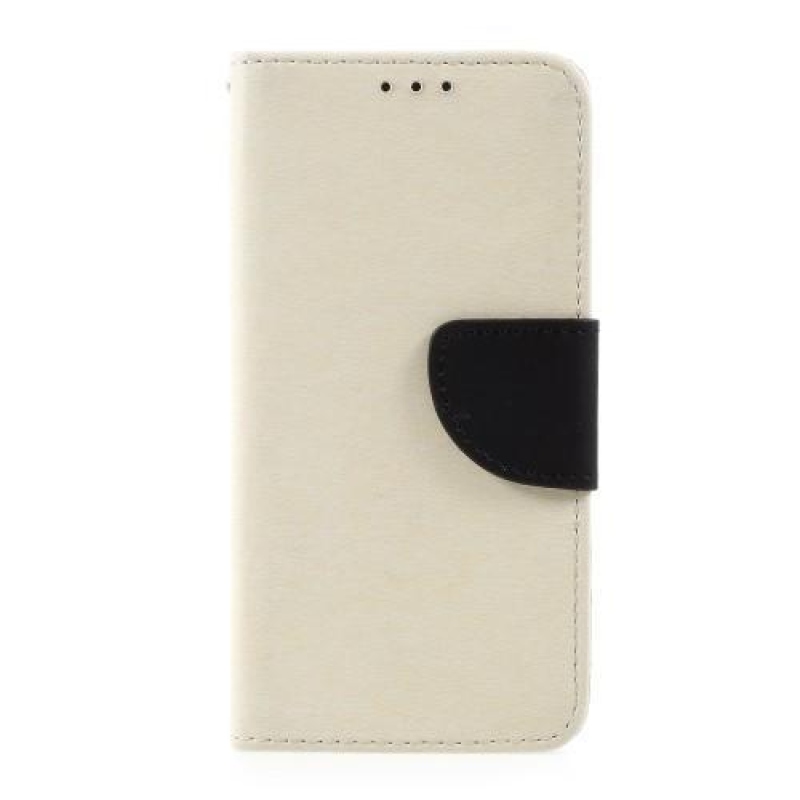 Kövek PU bőr tok Huawei P10 - fehér