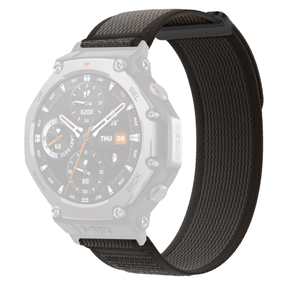 Strappe nylon pánt az Amazfit T-Rex 3-hoz – fekete
