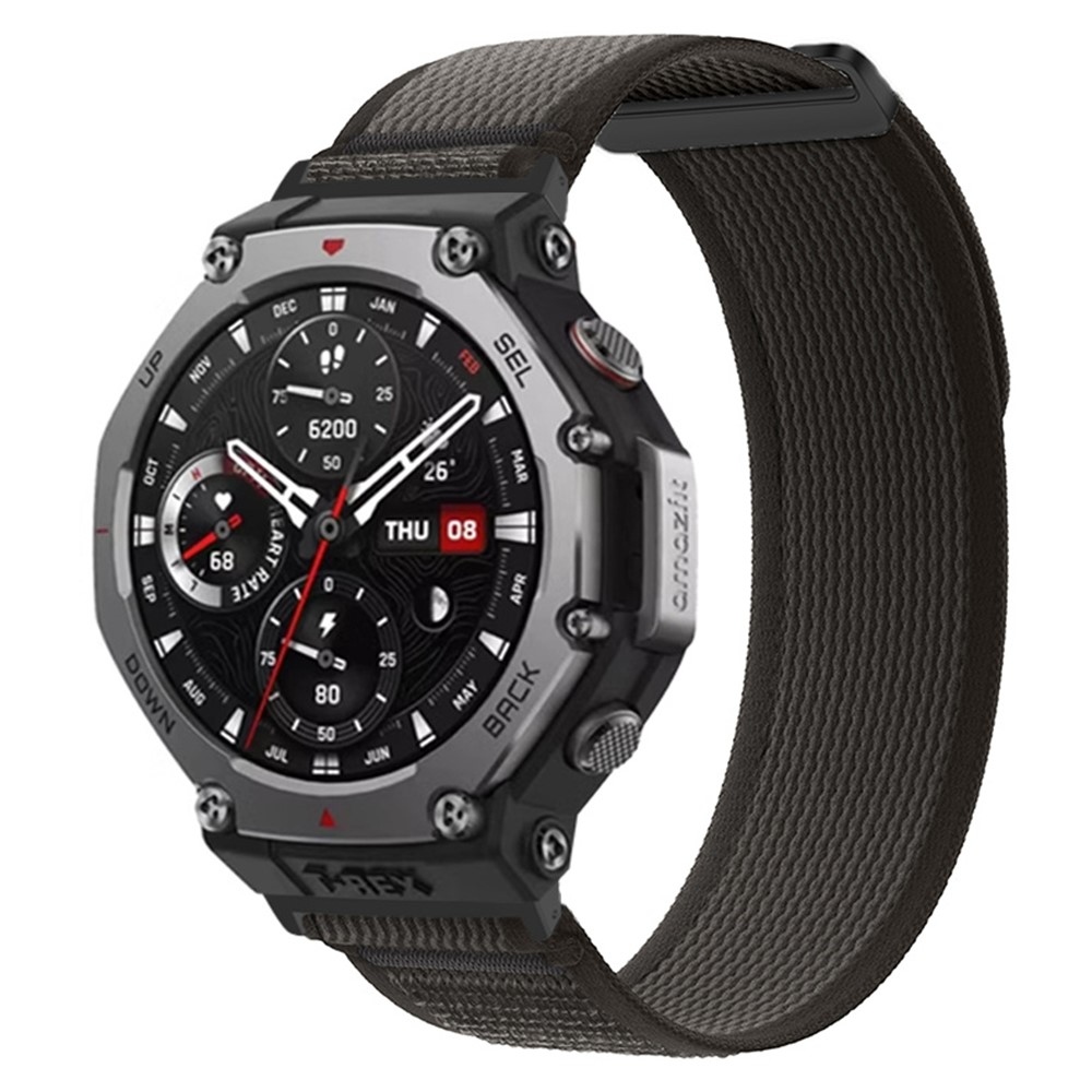 Strappe nylon pánt az Amazfit T-Rex 3-hoz – fekete