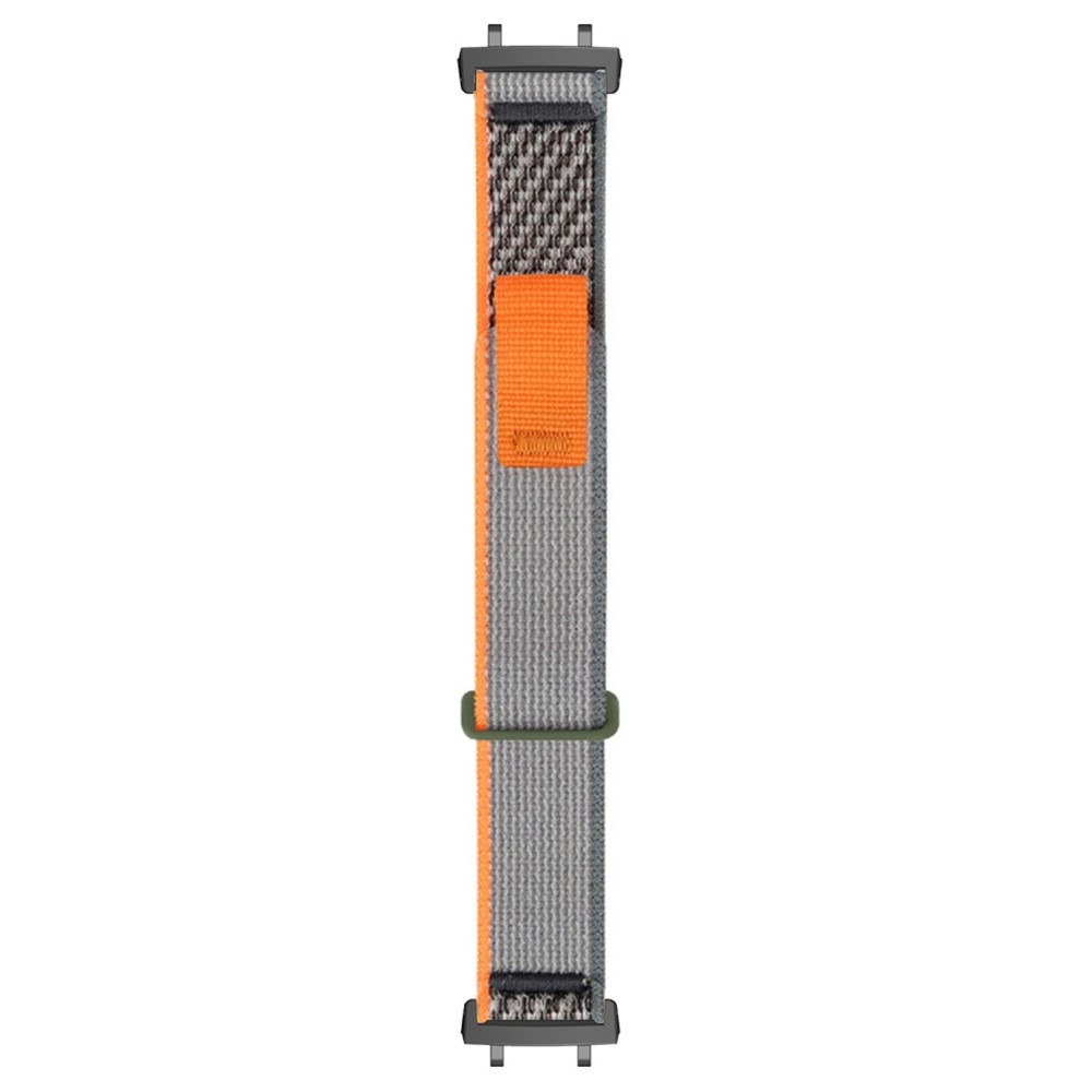 Strappe nylon szíj az Amazfit T-Rex 3-hoz – narancssárga/szürke