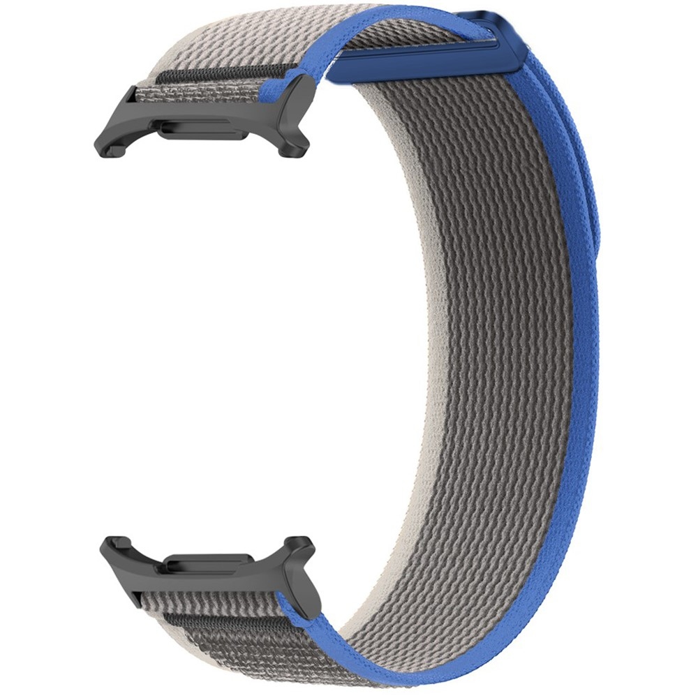 Strappe nylon szíj a Samsung Galaxy Watch Ultra (2025) 47 mm-es modellhez – kék/szürke