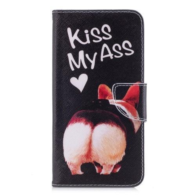 Straty PU bőr tok a Xiaomi Redmi 5 Plus-hoz - malacpersely