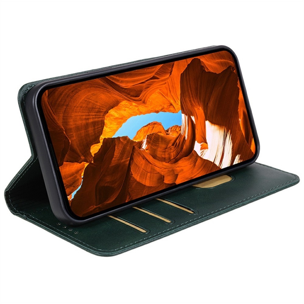 Stronge könyvtáska a Realme GT 8 Pro 5G készülékhez - zöld