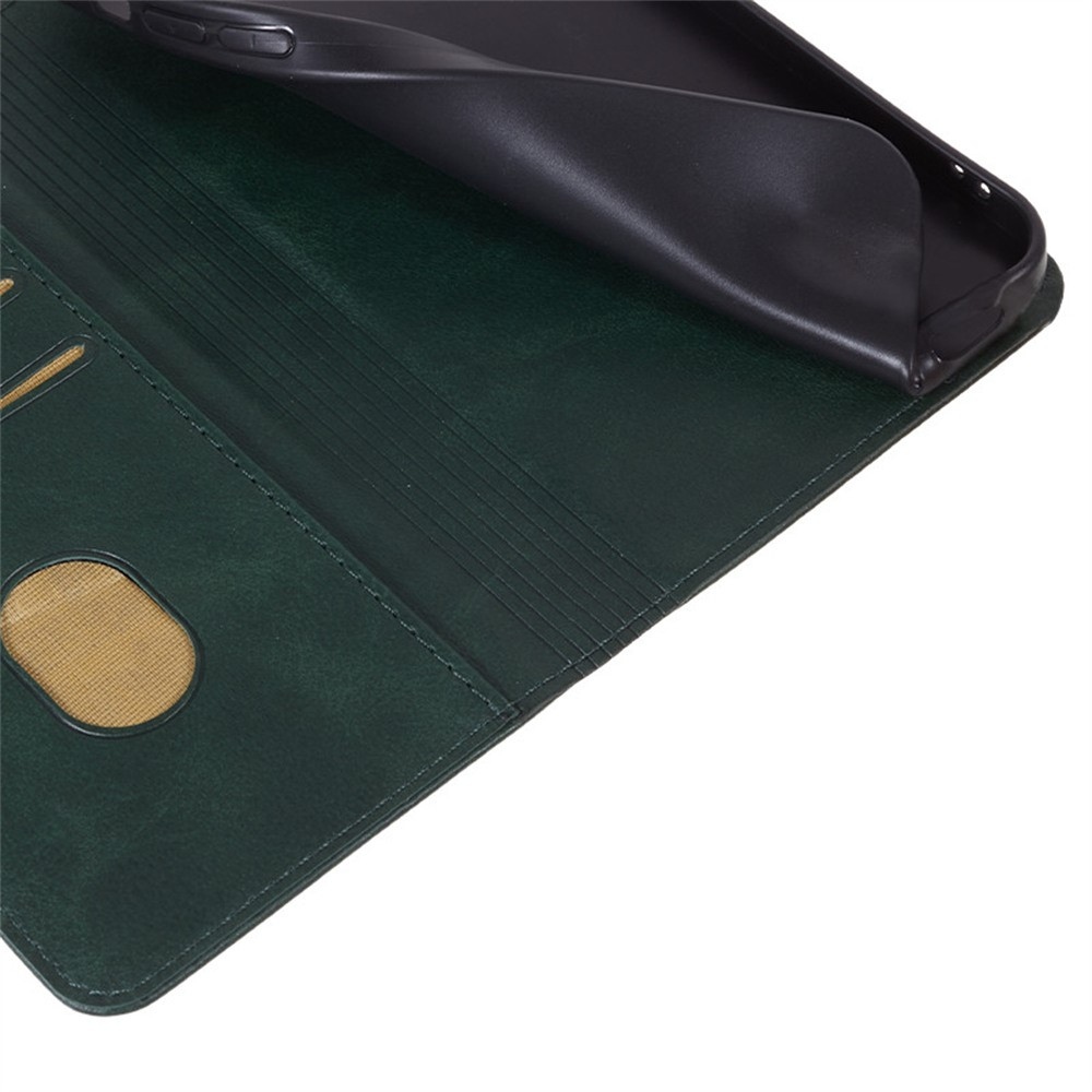 Stronge könyvtáska a Realme GT 8 Pro 5G készülékhez - zöld
