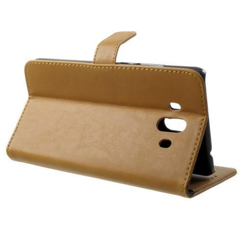 StyleRetro PU bőr könyvtáska Huawei Mate 10 - barna