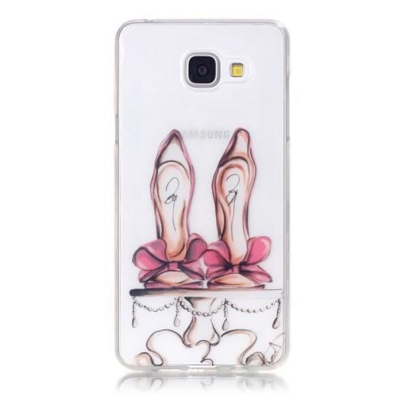 Stílusos zselés tok Samsung Galaxy A3 (2016) - cipőkhöz