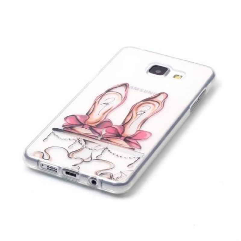 Stílusos zselés tok Samsung Galaxy A3 (2016) - cipőkhöz