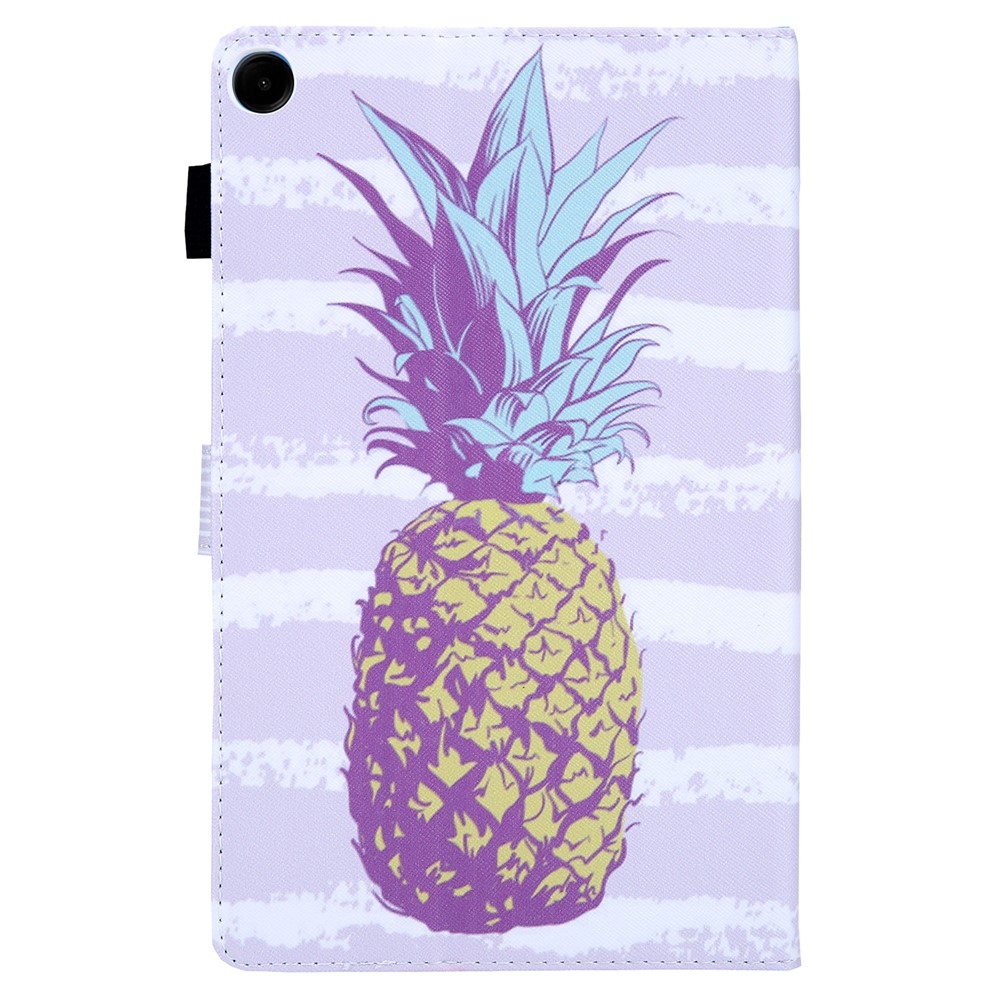 Stílusos, intelligens záró tok Samsung Galaxy Tab A11+/Tab A9+ - ananász