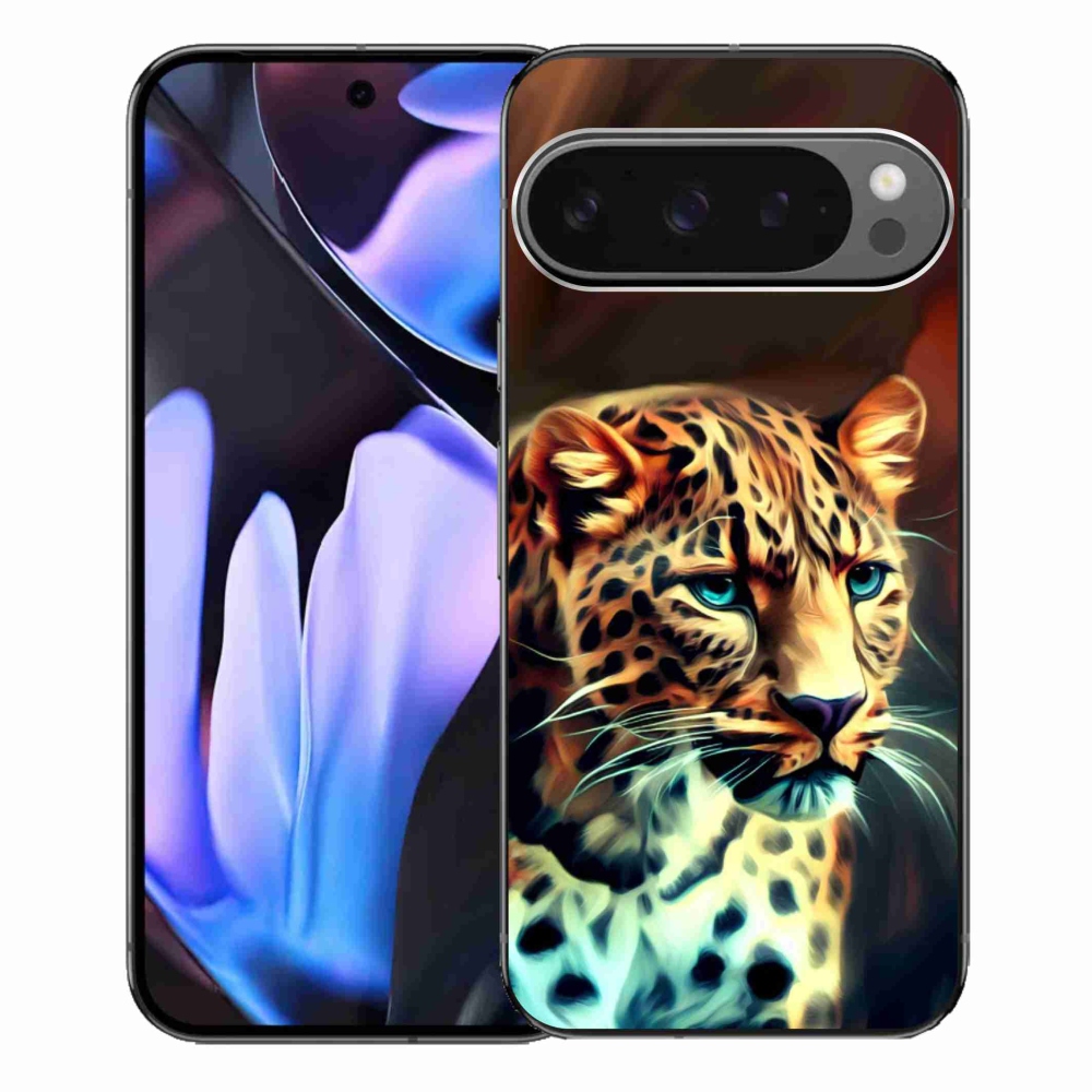 Zselés borítás mmCase a Google Pixel 9 Pro XL-hez - leopárd