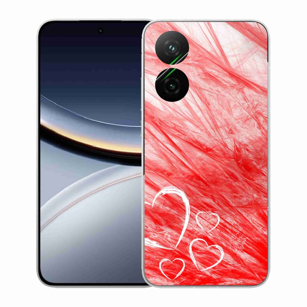 Gél borítás mmCase a Xiaomi Poco F7 5G számára - szív