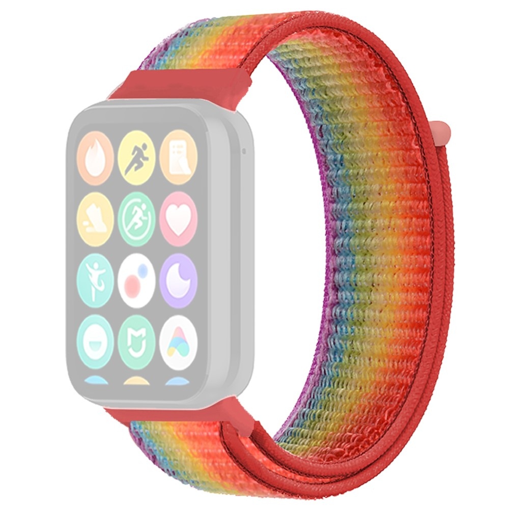 Nylon karkötő a Xiaomi Smart Band 10 Pro/9 Pro/8 Pro/Redmi Watch 6/5/4 készülékekhez – színes