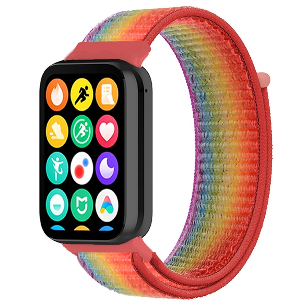 Nylon karkötő a Xiaomi Smart Band 10 Pro/9 Pro/8 Pro/Redmi Watch 6/5/4 készülékekhez – színes