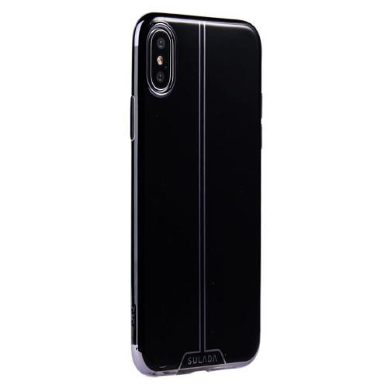 Sulo elegáns zselés tok iPhone X készülékhez - lila