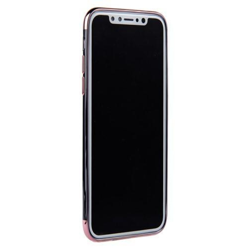 Sulo elegáns zselés tok iPhone X készülékhez - rózsaarany