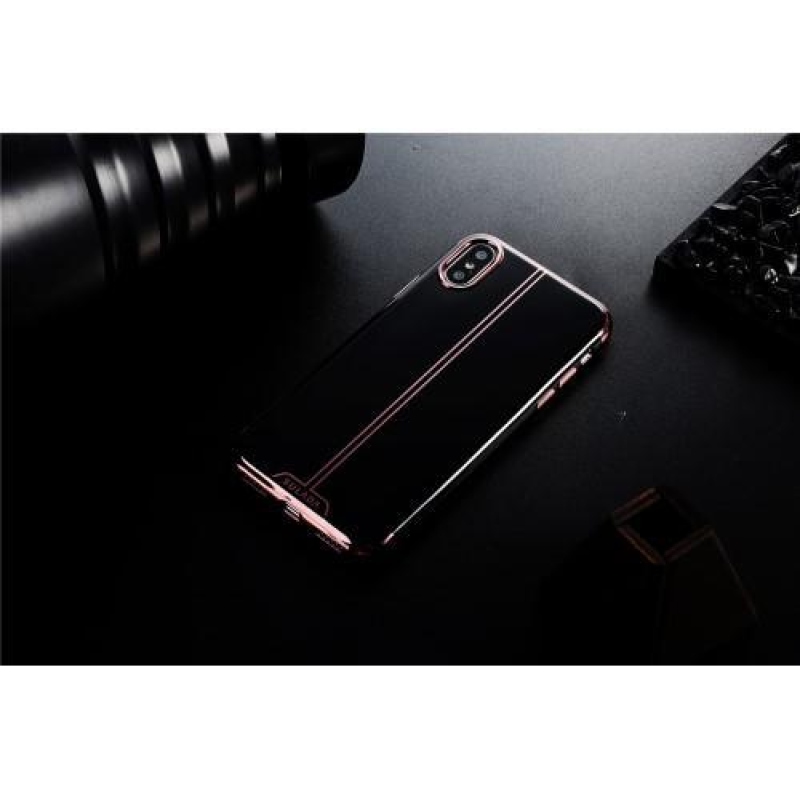 Sulo elegáns zselés tok iPhone X készülékhez - rózsaarany