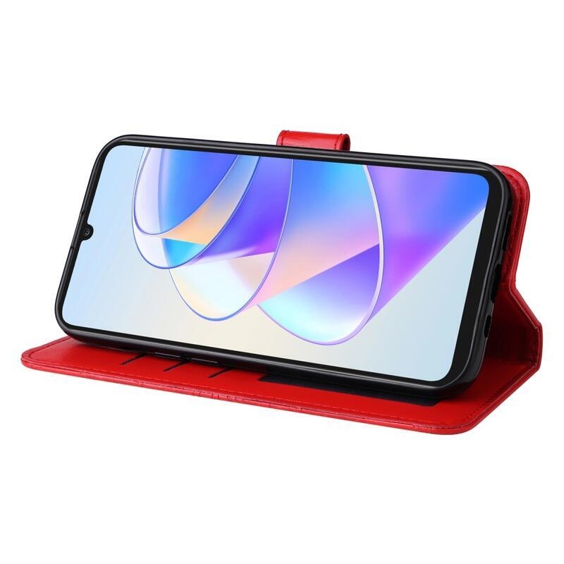 Napraforgó könyvtáska Honor X7a készülékhez - piros