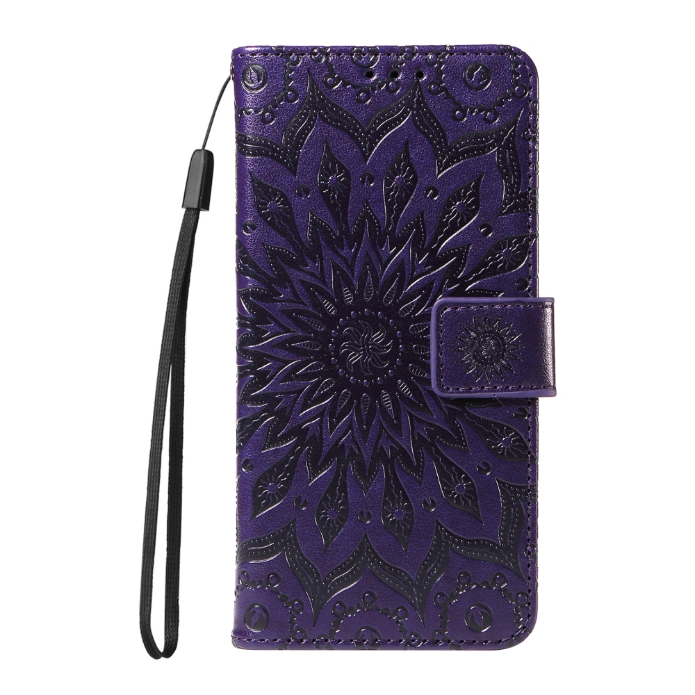 Sunflower könyvformájú tok a Motorola Edge 70 Pro 5G-hez – lila