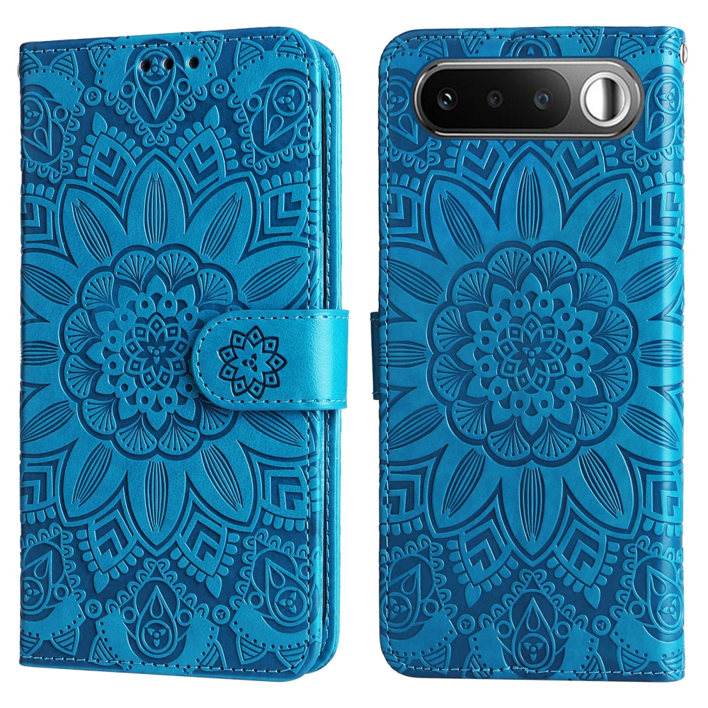 Sunflower könyvformájú tok a Realme 16 5G-hez – kék