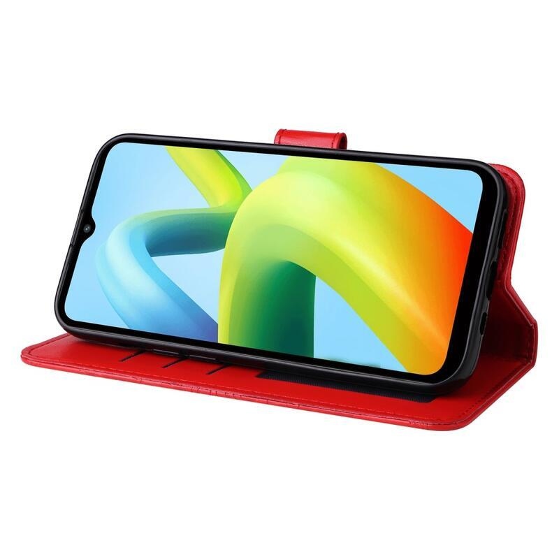 Napraforgó könyv tok a Xiaomi Redmi A1+/A2+ készülékhez - piros