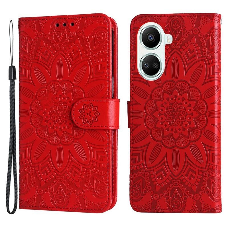 Napraforgó záró tok Huawei Nova 10 SE-hez - piros