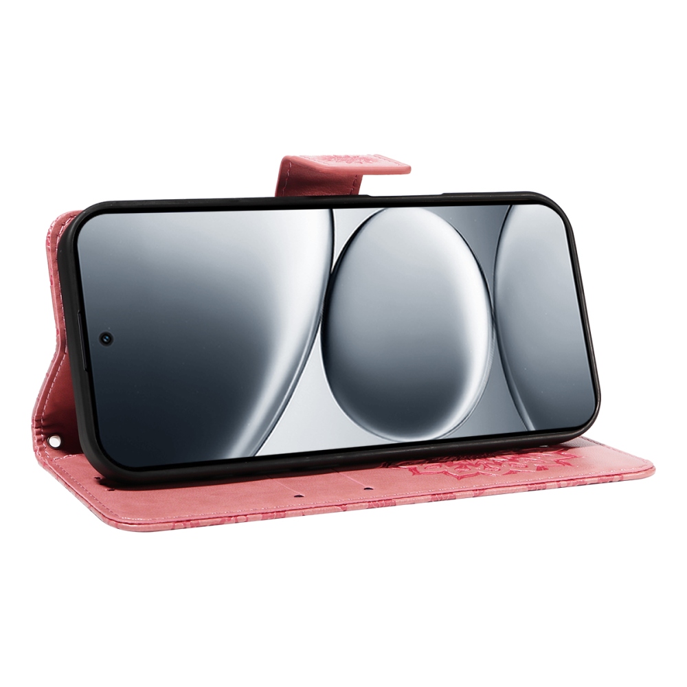 Napraforgó könyv tok a Xiaomi Redmi Note 15 Pro 5G-hez - rózsaszínű