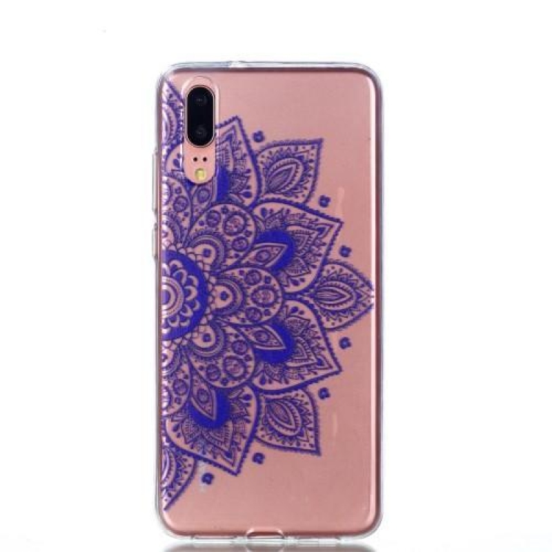 Suns zselés tok Huawei P20 - lila mandala