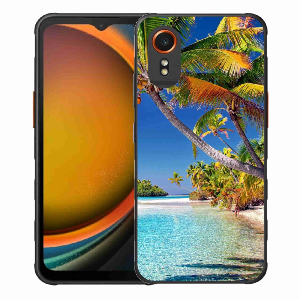 Gél tok mmCase a Samsung Galaxy Xcover 7 készülékhez - tengerparton