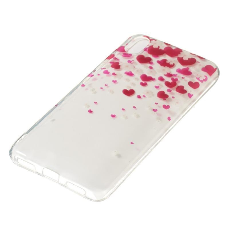 Surf zselés tok Xiaomi Redmi 7A - szívek