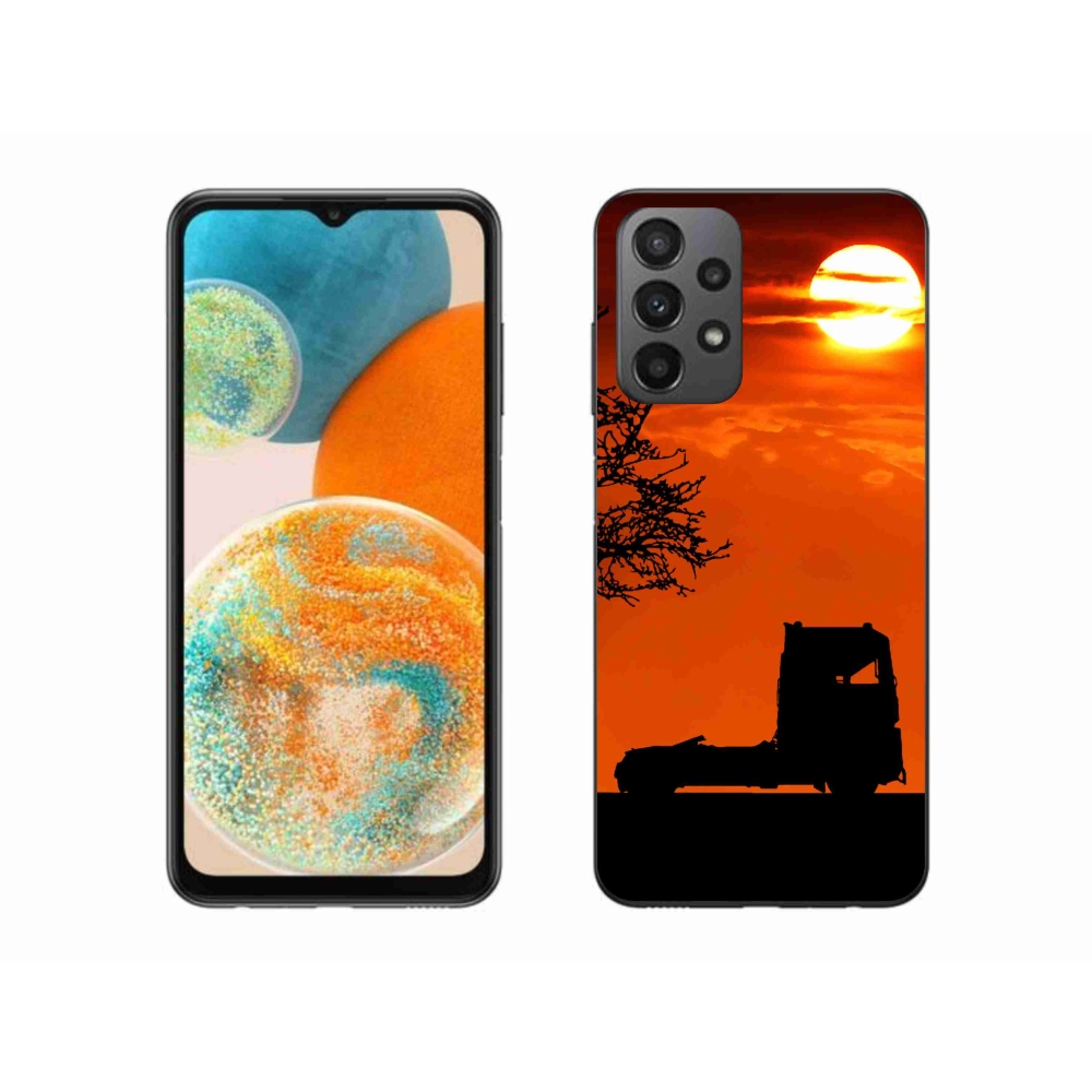 Gél borítás mmCase Samsung Galaxy A23 4G/5G - teherautó 3