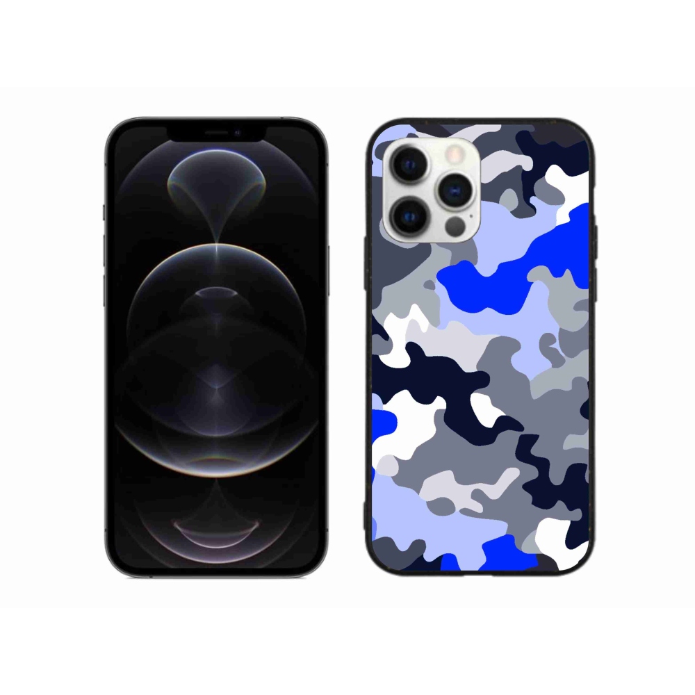 Zselés borítás mmCase iPhone 12 Pro Max készülékhez - terepszínű minta 8