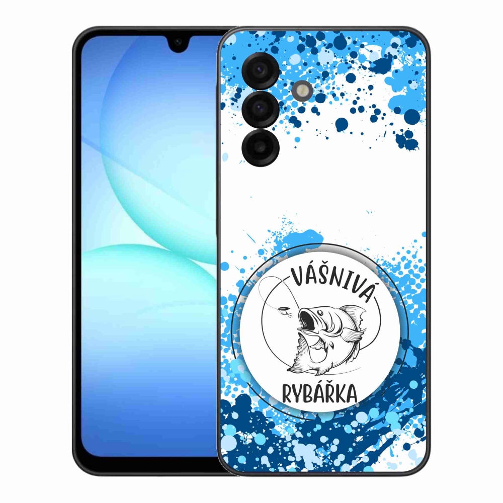 Gél borító mmCase Samsung Galaxy A17 4G/5G - szenvedélyes halásznő fehér háttérrel