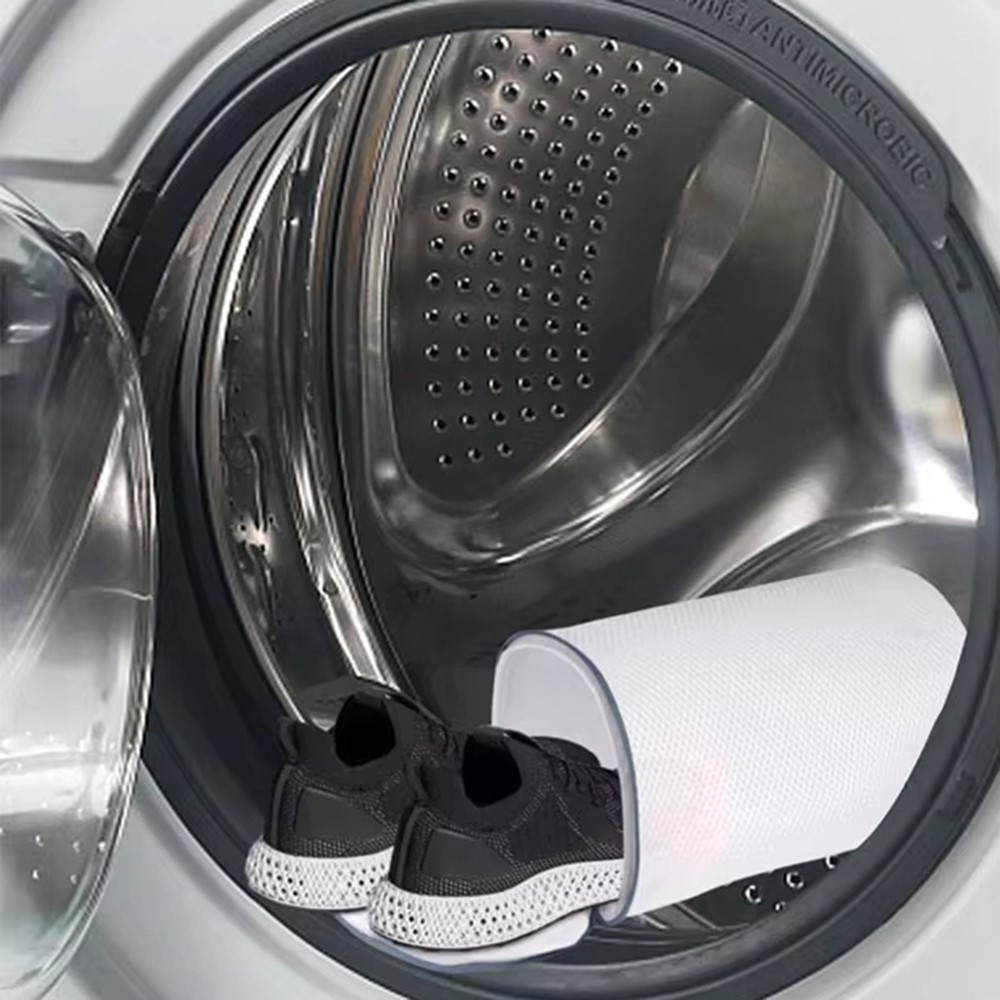 Cipzáras hálós cipőmosózsák - L méret