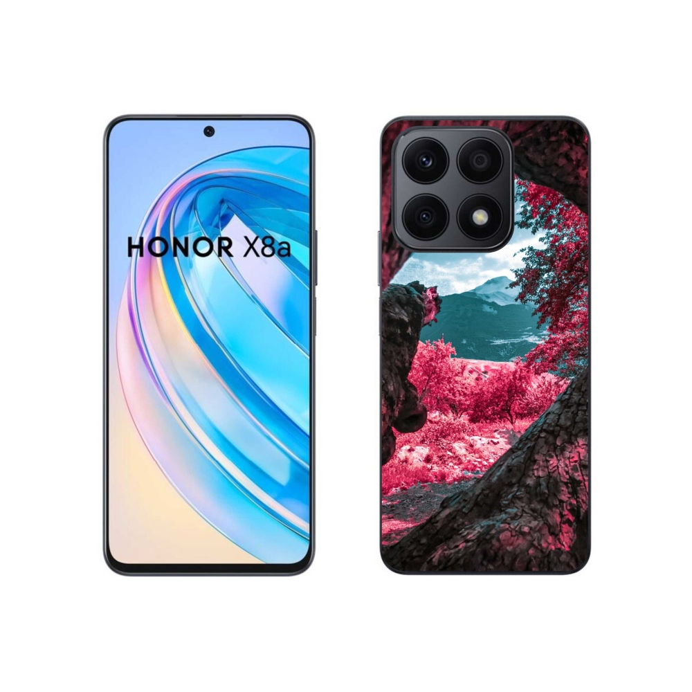 Zselés borítás mmCase a Honor X8a készülékhez - hegyi kilátás