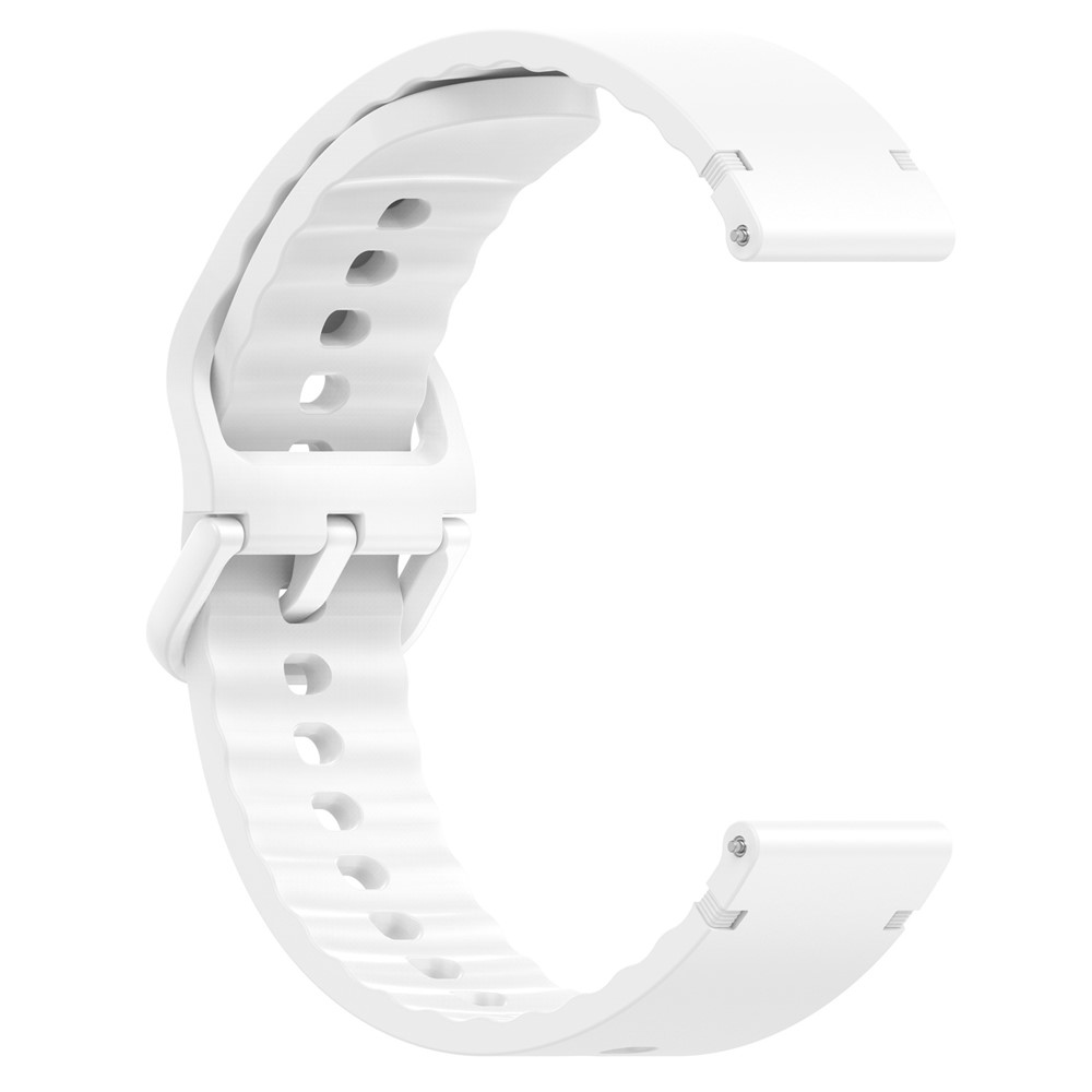 Sweat szilikon karkötő, 22 mm, Garmin Forerunner 970/Forerunner 570 47 mm/265-hez – fehér