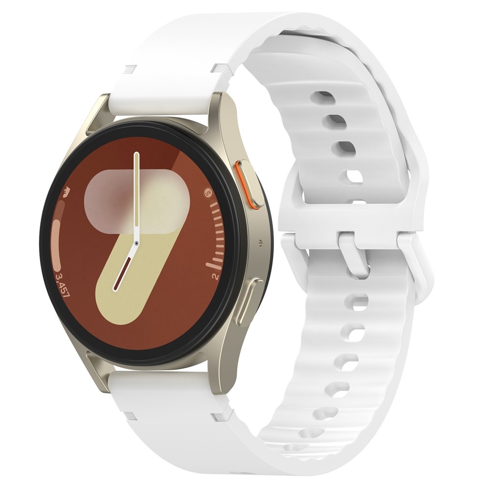 Sweat szilikon karkötő, 22 mm, Garmin Forerunner 970/Forerunner 570 47 mm/265-hez – fehér