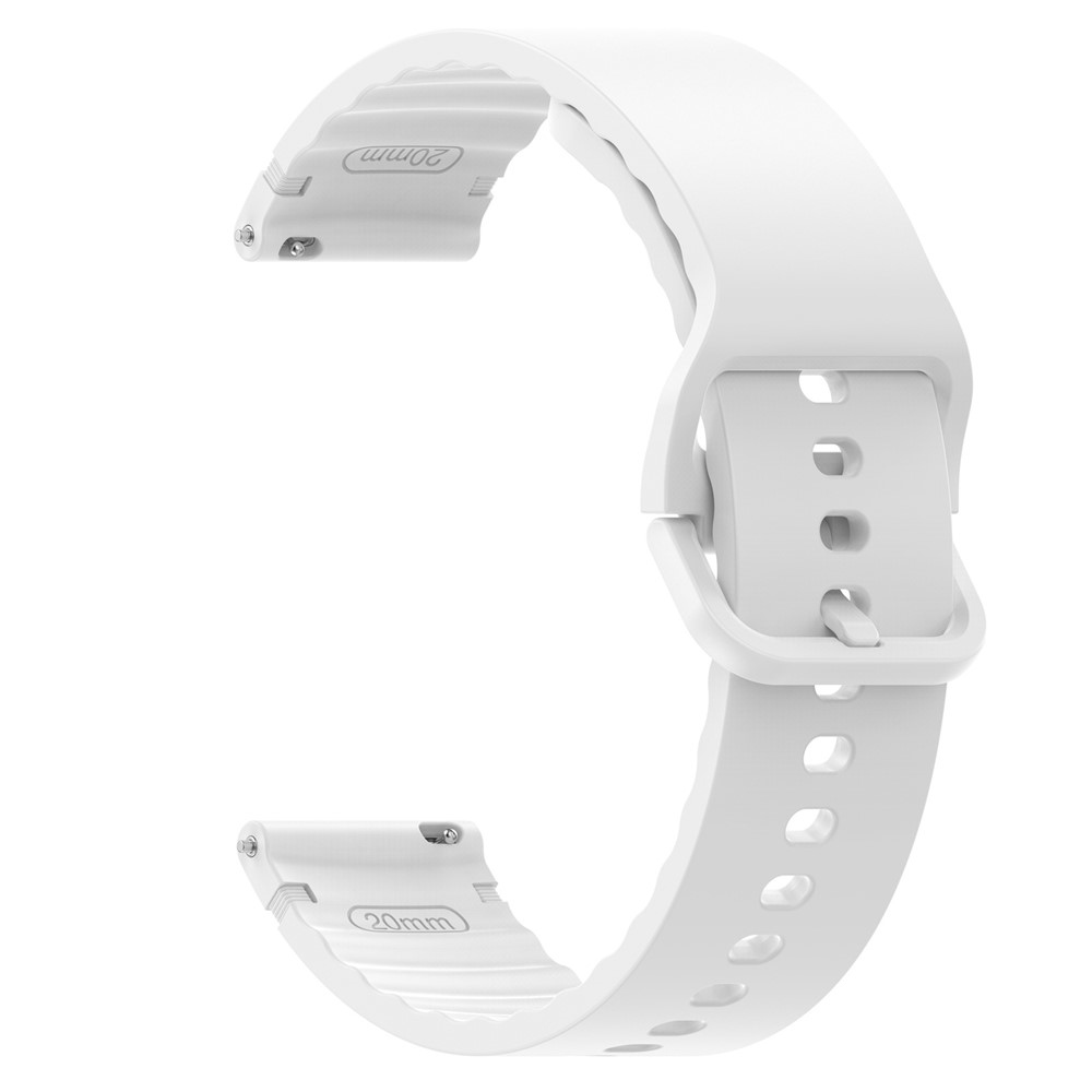 Sweat szilikon karkötő, 22 mm, Garmin Forerunner 970/Forerunner 570 47 mm/265-hez – fehér