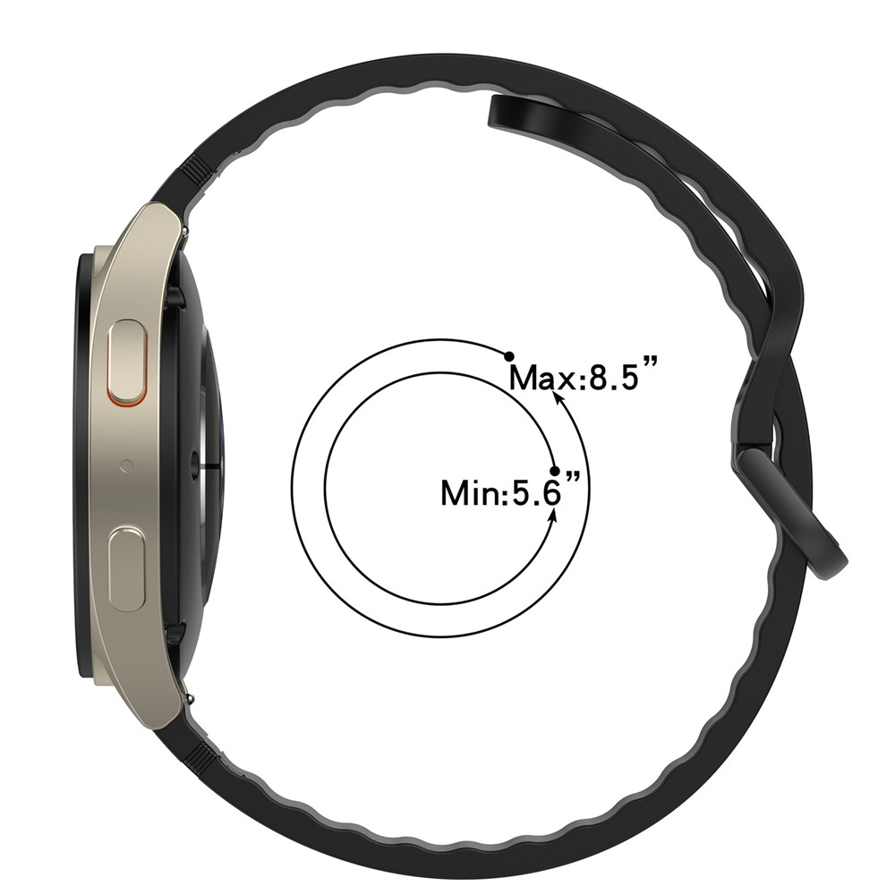 Sweat szilikon karkötő, 22 mm, Garmin Forerunner 970/Forerunner 570 47 mm/265-hez – fehér